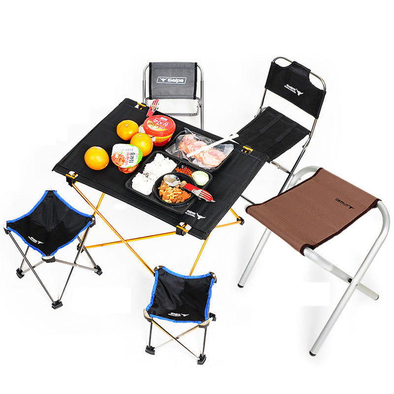 Outdoor camping small folding table