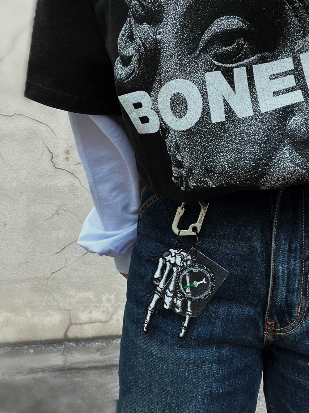 Keychain Accessories Climbing Button Carabiner