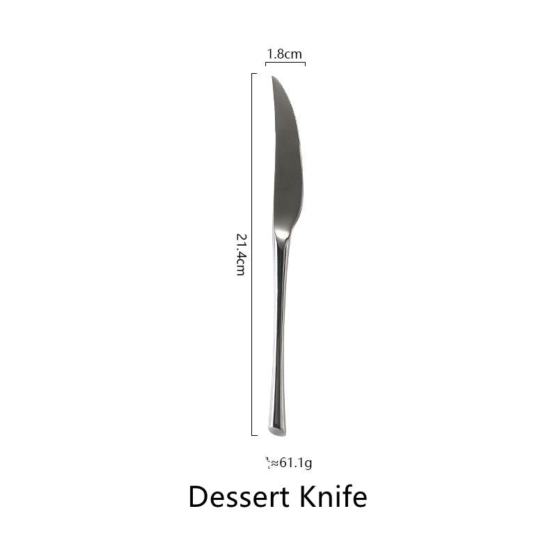Silver Western Stainless Steel Cutlery Set