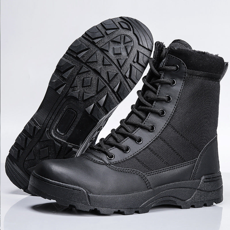 Desert combat boots hiking shoes
