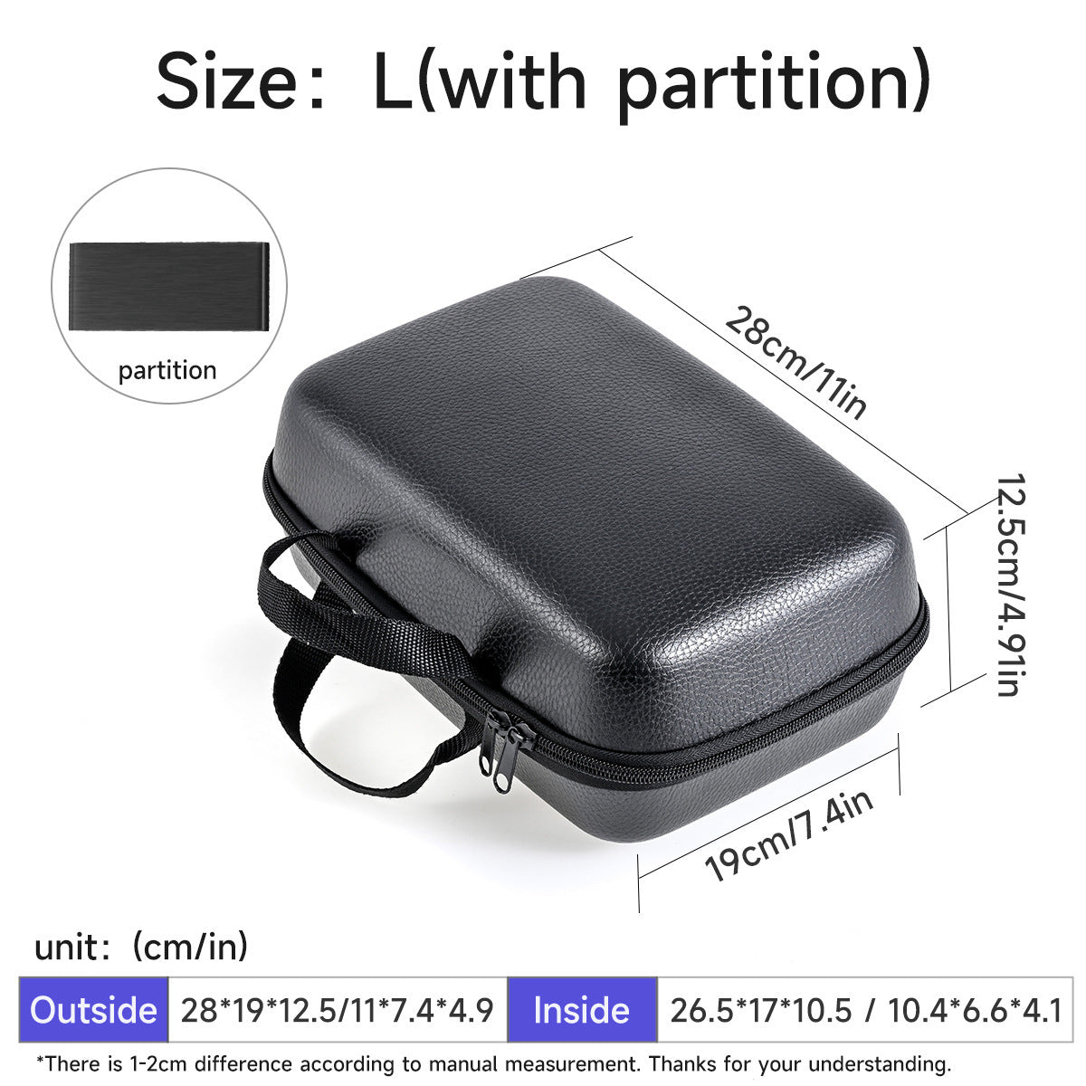 EVA Leather Fishing Reel Bag