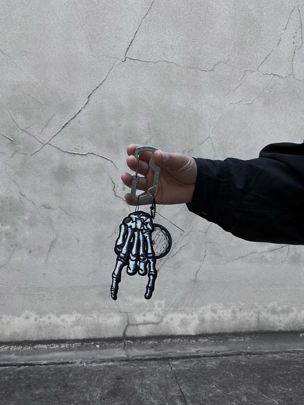 Keychain Accessories Climbing Button Carabiner