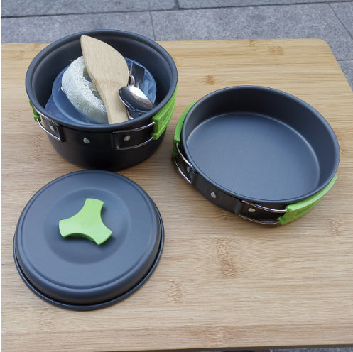 Outdoor cookware 1-2 people camping set