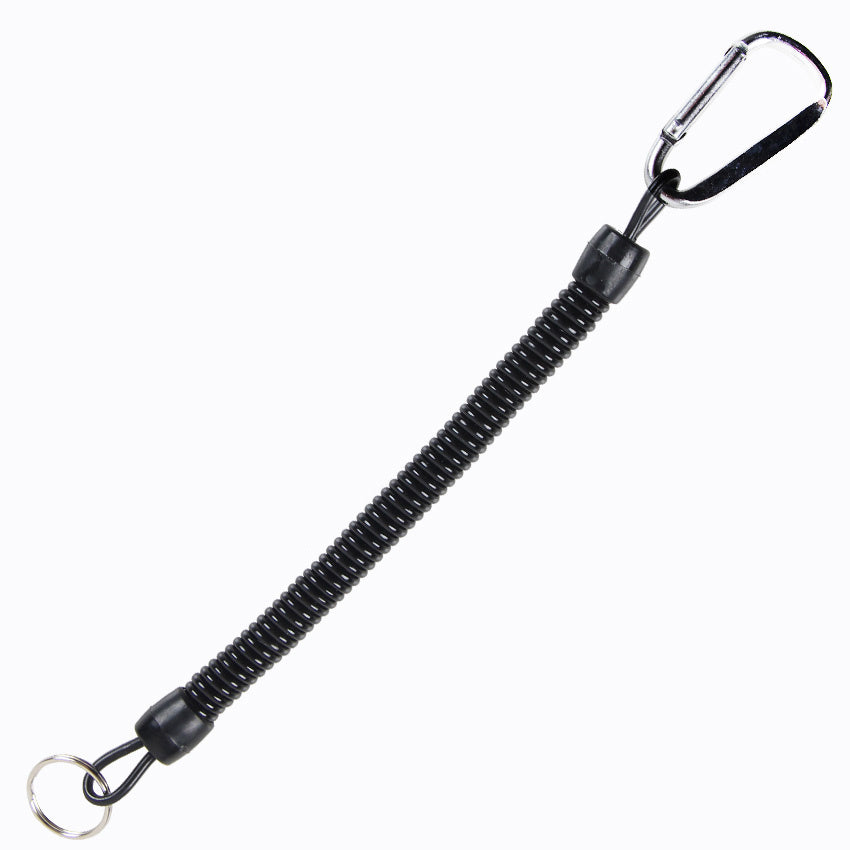 Carabiner spring rope