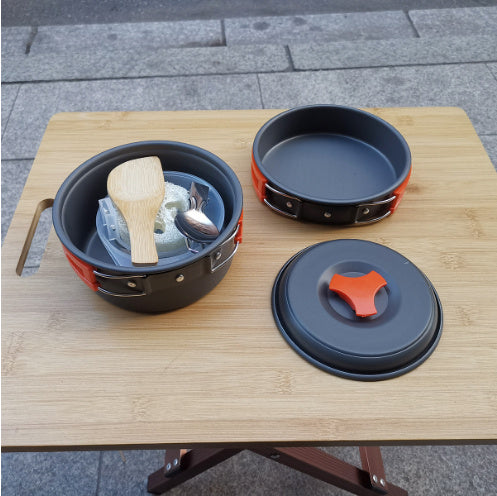 Outdoor cookware 1-2 people camping set