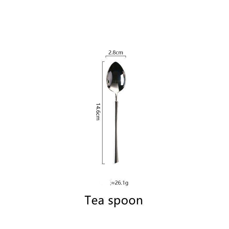 Silver Western Stainless Steel Cutlery Set