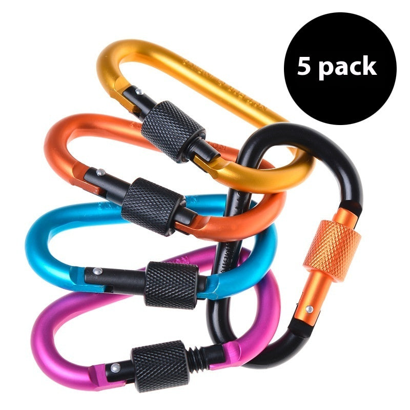 5 Backpacks D-type Hanging Carabiner