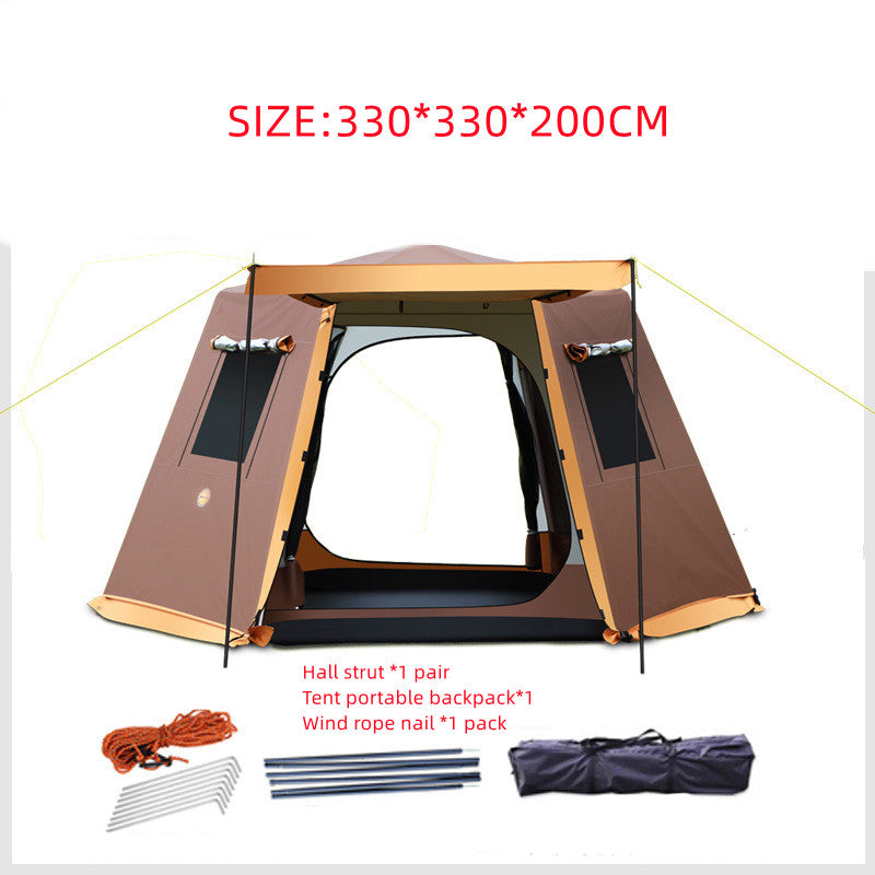 Outdoor 3-6 People Fully Automatic Camping Tent