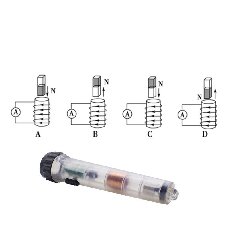 Student Fashion Portable Hand-shaking Flashlight