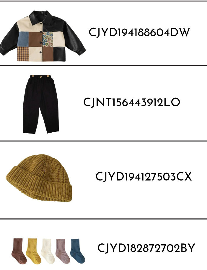 Baby Autumn And Winter Kids' Overcoat Boy's Leather