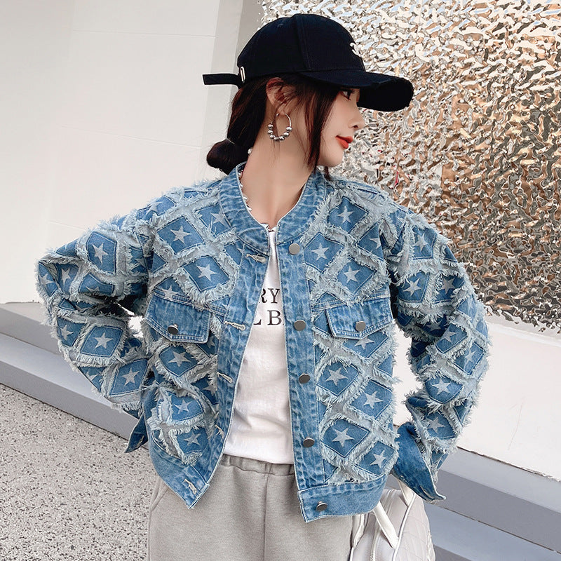 Fashion Short Design Denim Jacket