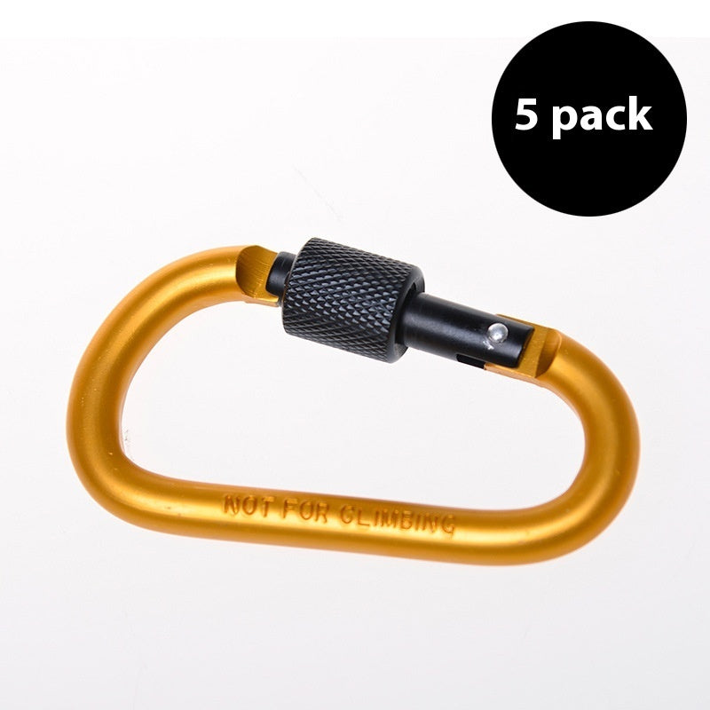 5 Backpacks D-type Hanging Carabiner
