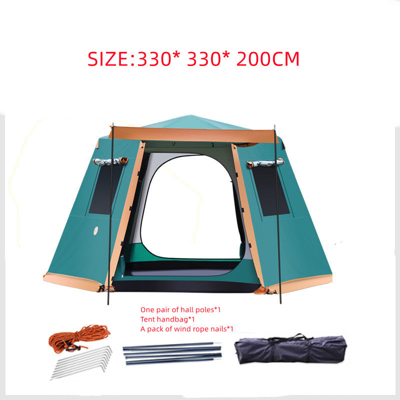 Outdoor 3-6 People Fully Automatic Camping Tent