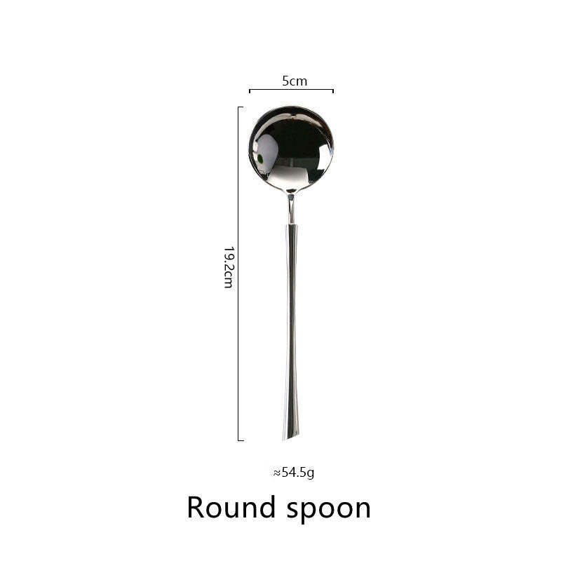 Silver Western Stainless Steel Cutlery Set