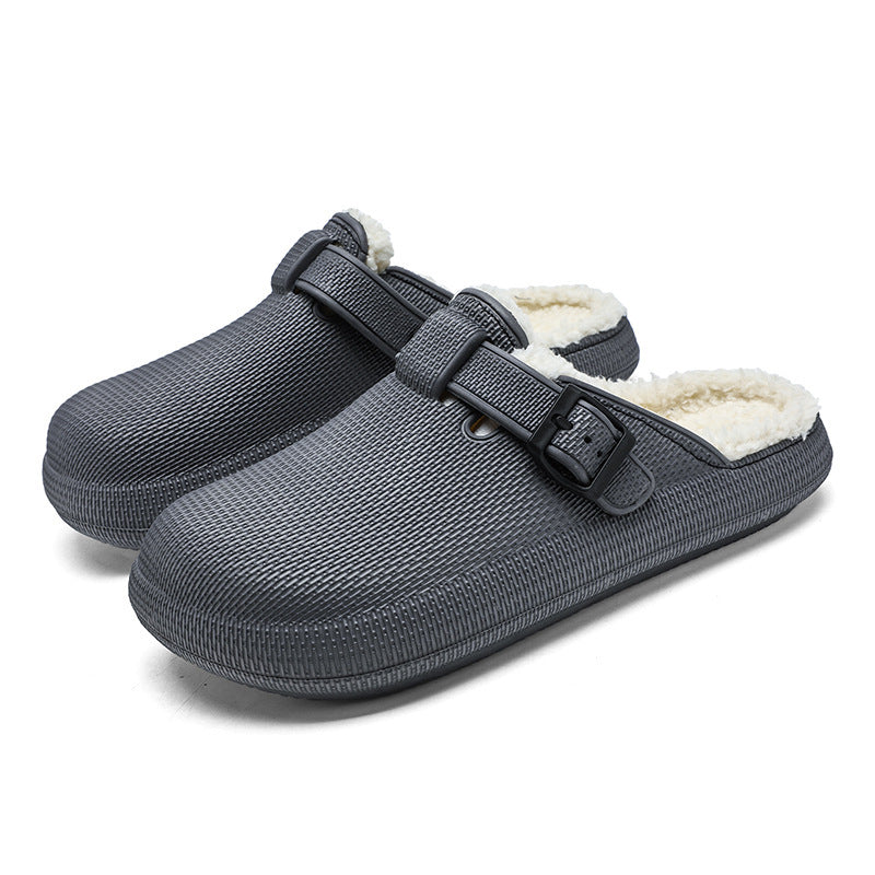 Autumn Travel Fleece-lined Slippers