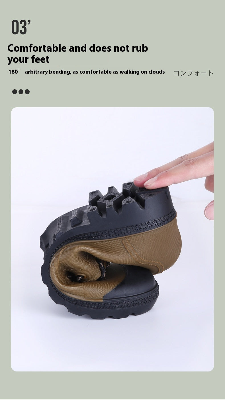 Rain Waterproof Rubber Short Boots