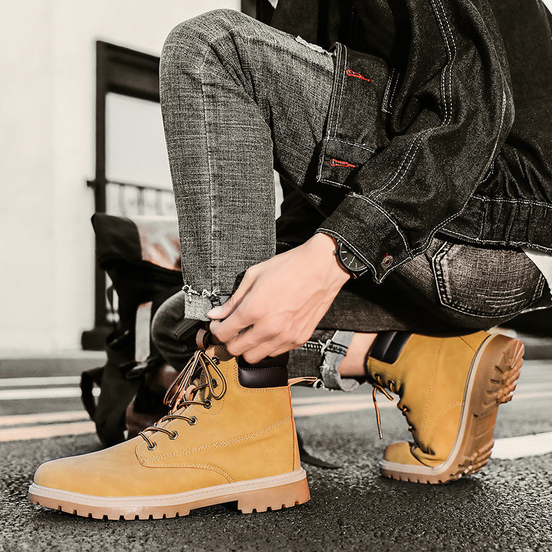 High-top Outdoor Hiking Boots