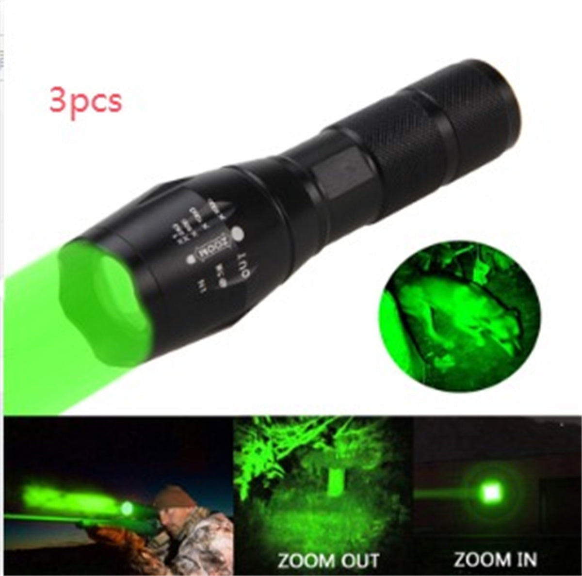 Portable Mini Flashlight Torch Light